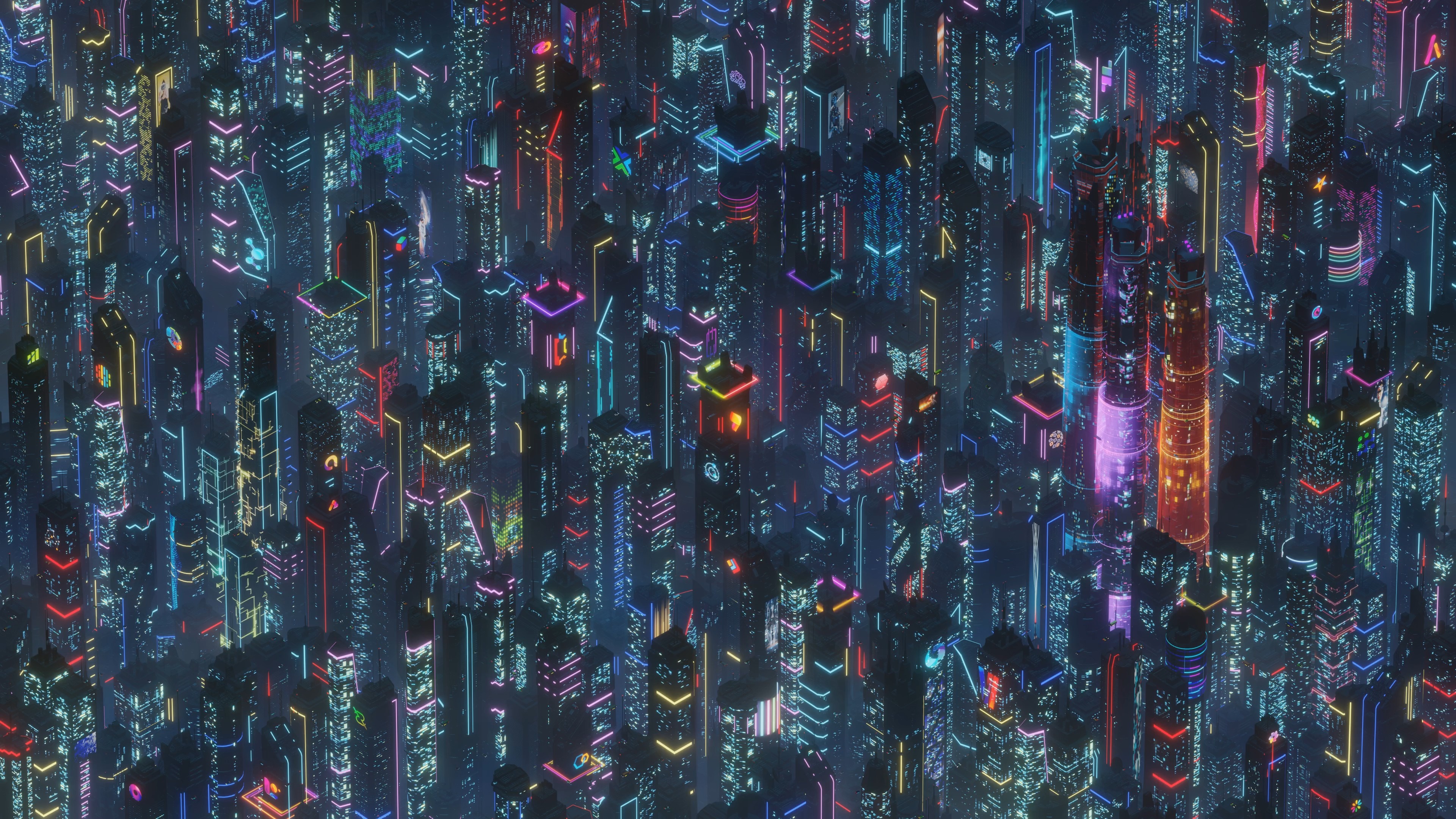 Stacking City (ZH Wallpaper)